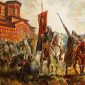 1185 г. – Втора българска държава бележи началото си с избухването на  въстанието на Асен и Петър