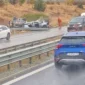 Тежка катастрофа на АМ „Тракия“, два автомобила са по таван